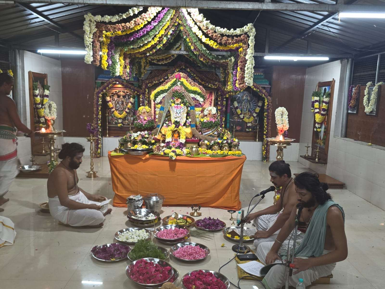 Ashram Pooja Ceremony