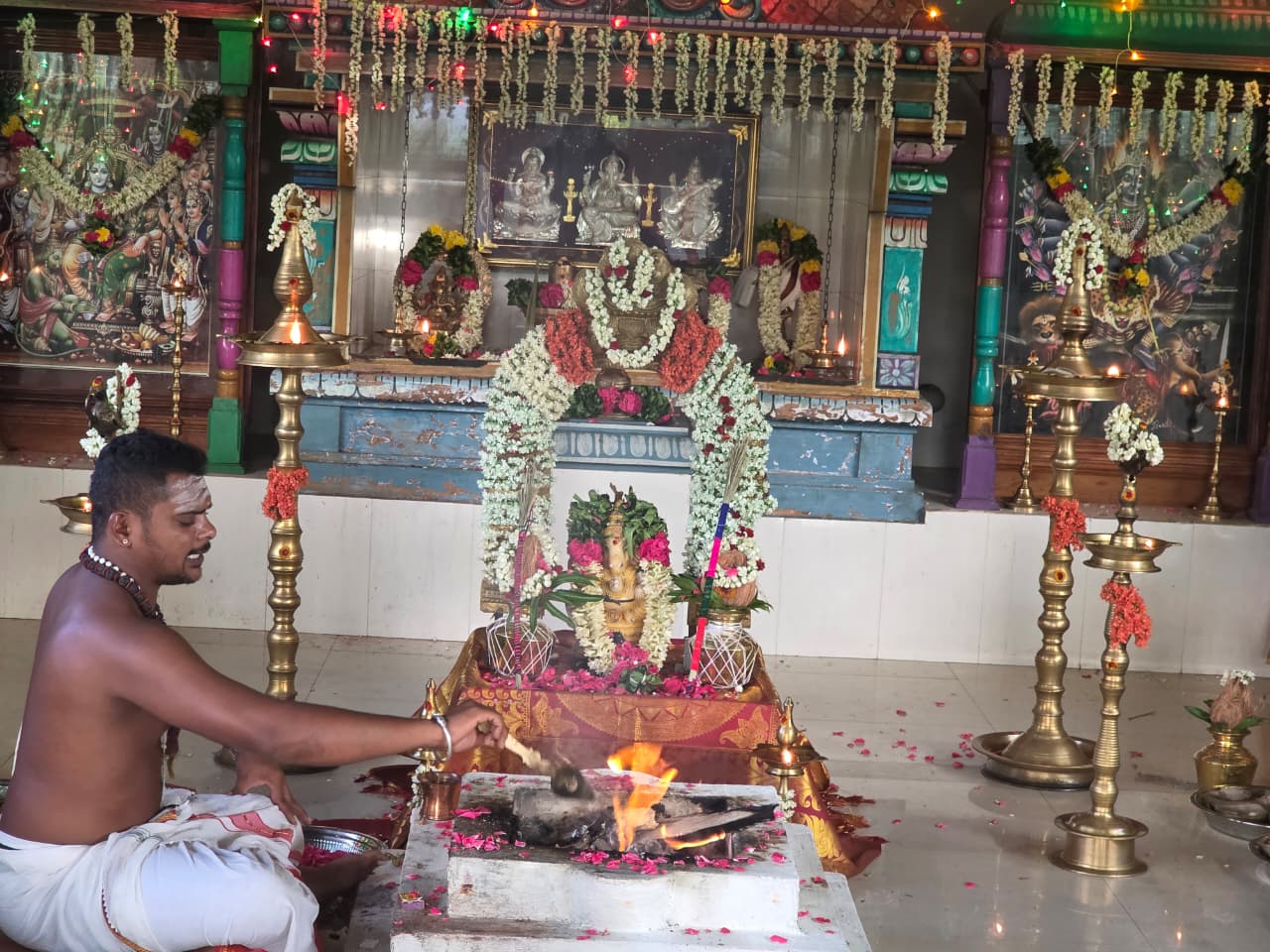 Ashram Pooja